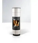 Kaminofen Delia 7,5kw Serpent. H/b/t 1756/575/494 Mm