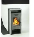 Kaminofen Yara Rahmen Naturstein 8kw