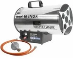 G&uuml;de 85005 Gasheizgebl&auml;se Ggh 10 Inox Gasheizer Bauheizer Inkl. Schlauch Regler