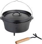 Esschert Design Schmortopf 3,7 L Schwarz Ff117