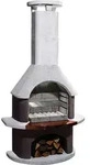 Grillkamin San Remo,braun/wei&szlig; H206xb110xt65cm, 460 Kg