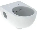 Renova Wand-wc Tiefsp&uuml;ler, Teilgeschlossene Form, Rimfree Tiefe 53cm, Wei&szlig; -