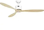 Dc Deckenventilator Aeroplan Eco Wei&szlig; / Holz Natur