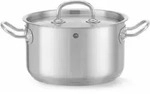 Hendi - Fleischtopf - Mit Deckel, Kitchen Line, 3,5l, ⌀200x(h)115mm