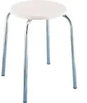 Badhocker Exclusiv Wei&szlig;-chrom Bad- & Duschhocker - Wenko
