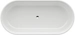 Badewanne Val 1600x750x520mm, Freistehend Oval Wei&szlig;, - Laufen