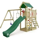 Spielturm Kletterger&uuml;st Multiflyer Mit Schaukel & Rutsche, Kletterturm Mit