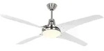 Casafan - Deckenventilator Mirage Bn-we Mit Licht & Fernbedienung