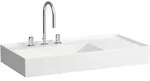 Kartell Waschtisch, Ablage Rechts, 1 Hahnloch, Ohne - Laufen