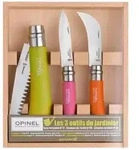 Gartenger&auml;t Opinel 3pc Gardeners Knife Set Edelstahl 0,55 Kg