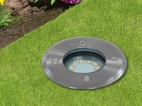 Led Bodeneinbaustrahler F&uuml;r Au&szlig;en, Rund, Belastbar Bis Zu 800 Kg