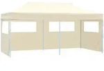 Pop-up-partyzelt Faltbar Creme 3&times;6 M - Vidaxl