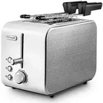 Delonghi Ctx 2203.w Toaster 2 Scheiben Silberwei&szlig; 550 W
