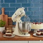 Robot P&acirc;tissier Kitchenaid Artisan Cr&egrave;me Polyvalence Et Robustesse Pour Vos