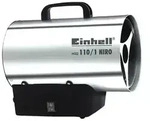 Einhell - Hgg 110/1 Niro (de/at) Hei&szlig;luftgebl&auml;se 10 Kw, 30 W Silber