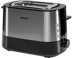 Philips Viva Collection Hd2637/90 Toaster Schwarz