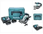 Makita - Dss 610 Rmj Akku Handkreiss&auml;ge 18 V 165 Mm + 2x Akku 4,0 Ah + Ladeger&auml;t +