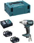 Schlagschrauber Makita Dtw251rmj (2 X 4,0 Ah + Dc18rc + Makpac 2)