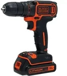 Black+decker Werkzeug - 18v Akku-bohrschrauber, 1x 1,5 Ah Li-ion Akku, Ladeger&auml;t