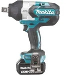 Schlagschrauber 18v Lxt 1050nm 3/4' (2x5,0 Ah) In Makpac Makita Dtw1001rtj