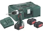 Metabo - Akku-bohrschrauber Bs 18 Lt, 3x4 Ah Metaloc