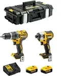 Dewalt - Dck266p2-qw Akku-set Dcd796 / Dcf887 (18v/2x5,0ah) +koffer