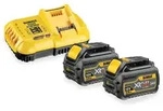 Dewalt - Starter-set Flexvolt Dcb118t2-qw 2x 6,0 Dcb546 Und 1x Ladeger&auml;t Dcb118
