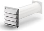 Naber Compair System &Oslash; 125 Klima-e 125 Mauerkasten Jalousie Edelstahl