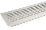 L&uuml;ftungsgitter Lochblech 480 X 81 Mm Silber Ev1