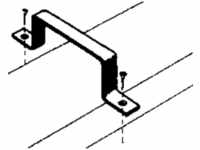 S20118 Flachkanal-Lüftungssystem 100 Rohrhalter - Wallair