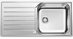 Lantos Xl 6 - Sp&uuml;le, 100x50 Cm, Mit Ablaufsystembedienung, Geb&uuml;rsteter Edelstahl