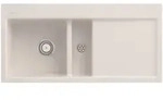 Vb Fl&auml;chenb&uuml;ndige Sp&uuml;le Subway 60 Flat 67701f 965x475mm Re-eckig Crema Cplus