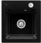 V&b B&uuml;ndige Sp&uuml;le Subway 45 Xs Flat M Abl.garn, Excenterbet&auml;tigung, Chromite