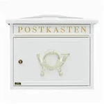 Briefkasten Stahl-lackiert Sylt 1883w Weiss