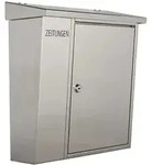 Heibi Edelstahlbriefkasten Mit Zeitungsfach 43661