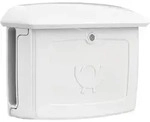 Burg-w&auml;chter Ga-briefkasten, Malm&ouml; 889 W, Kunststoff, Abschlie&szlig;bar, Wei&szlig;