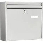 Burg Wachter - Burg W&auml;chter 20200 Borkum 3877 Ni Briefkasten Edelstahl Silber