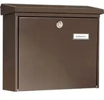 Burg Wachter - Briefkasten Amsterdam 867 Br Farbe Braun