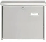 Burg Wachter - Burg W&auml;chter 4190 Comfort 3913 Ni Briefkasten Edelstahl Silber