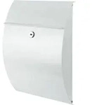 Burg Wachter - Burg W&auml;chter 38700 Capri 813 W Briefkasten Stahlblech Wei&szlig;
