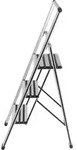 Aluminium-design Klapptrittleiter 2,55m Stufen Trittleiter Klappleiter - Wenko