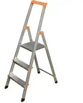 Krause - Monto Alu Stufen-stehleiter Solidy 1x 3 Tritte Aluleiter Stehleiter