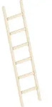 Layher 1052 Holzanlegeleiter 6 Sprossen