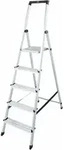 Krause - Monto Alu Stufen-stehleiter Solidy 1x 5 Tritte Din En 131