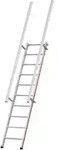 Echelle Direct - Industrietreppe 9 Stufen - Standh&ouml;he 2.10m - Stufenbreite 500mm -