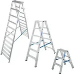 Krause Aluminium-doppelleiter Stabilo 2,95 M Stehleiter
