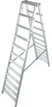 Krause - Aluminium-doppelleiter Stabilo 4,35 M Doppelstufenleiter