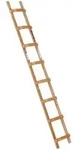 Euroline Holz Dachdeckerleiter 8 Sprossen