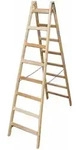 Mm_unverified_brand - Krause Stabilo Holz Doppelleiter 2x4-2x12 Klappleiter