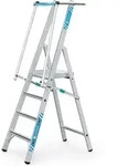 Zarges - Zap Safemaster S Stufenleiter Mit Gro&szlig;er Plattform 41674 1,04m